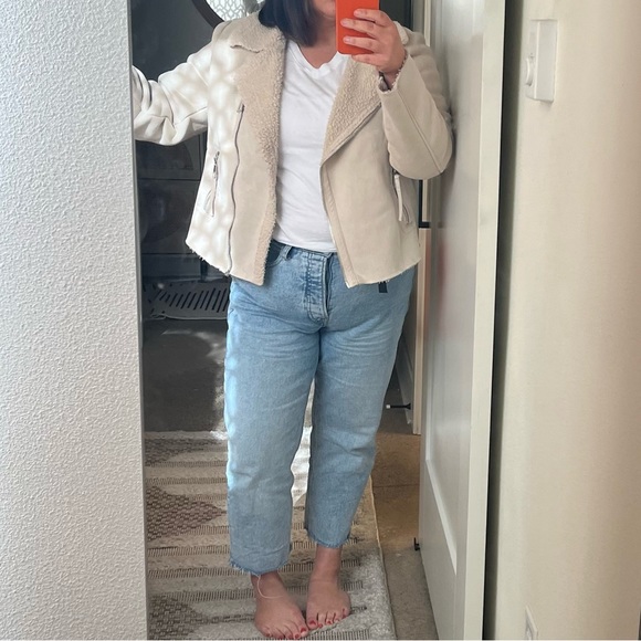 Oat Faux Sherpa Jecket - Picture 9 of 9